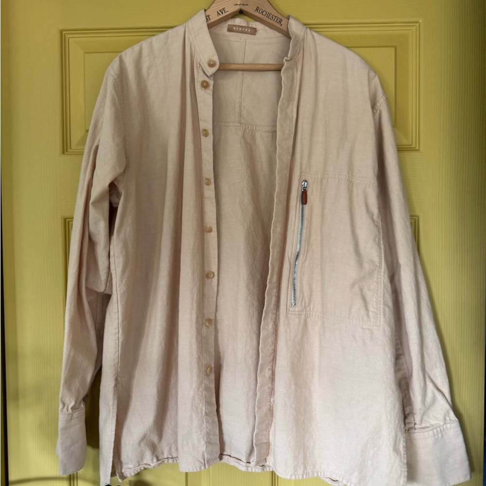 Cream Overshirt